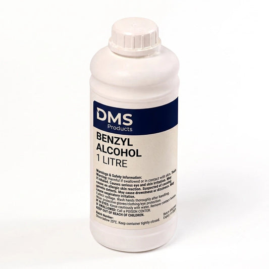 Benzyl Alcohol 100% Pure Grade Preservative Solvent 50ml 100ml 500ml 1 litre